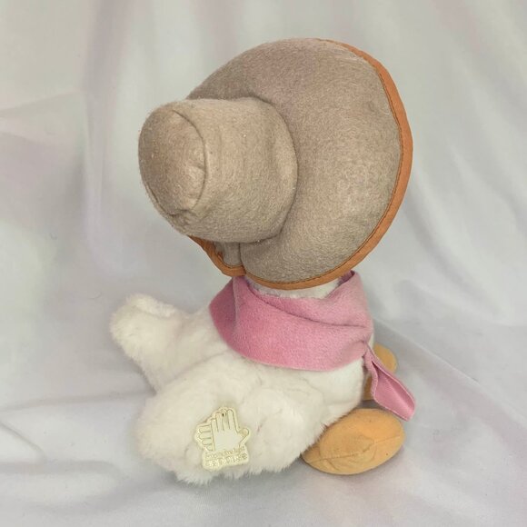 Vintage 1988 Applause Mother Goose Plush 12” Rattle #15325 – Bonnet & Shawl - Picture 8 of 15